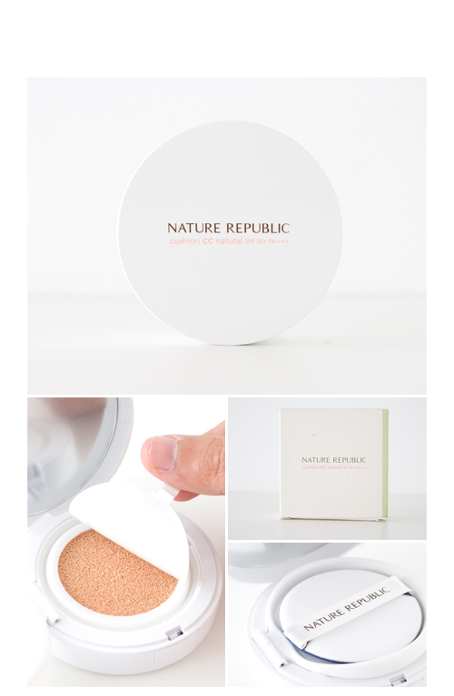 Nature Republic Origin Cushion CC Natural SPF 50+ PA+++ [2 Colors to