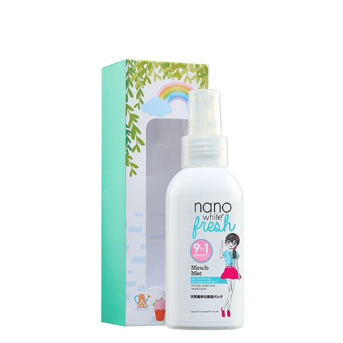 mist face japan spray Fresh Online Nanowhite 125ml Shop Miracle Mist Beauty  Hermo  Malaysia