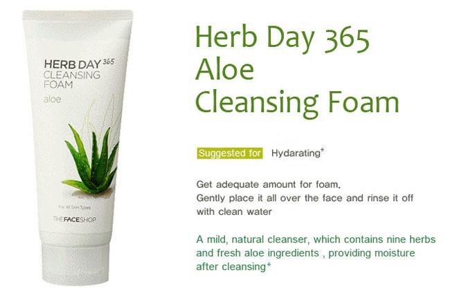 spek harga the shop herb day 365 cleansing foam 170ml spek harga the shop herb day 365 cleansing foam 170ml