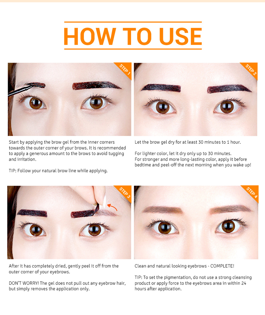 yadah quick tattoo brow gel 2 types to choose hermo online yadah quick tattoo brow gel 2 types to choose hermo online
