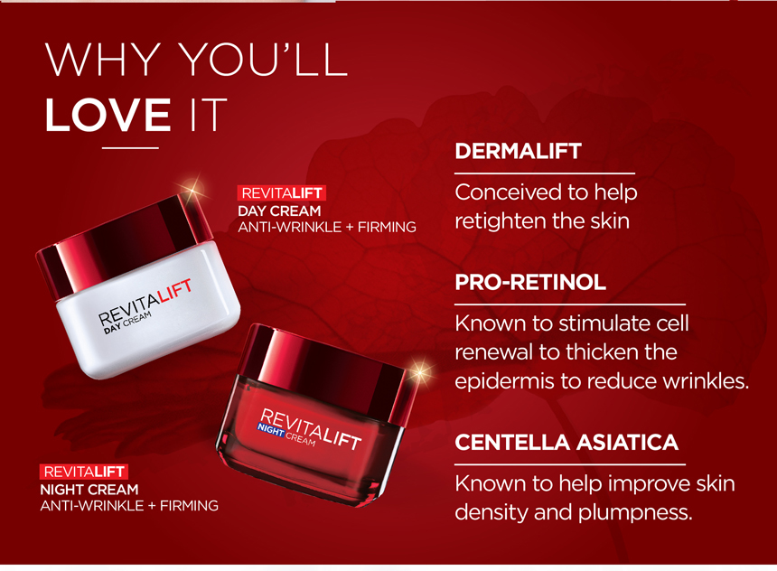 testimoni loreal revitalift day cream