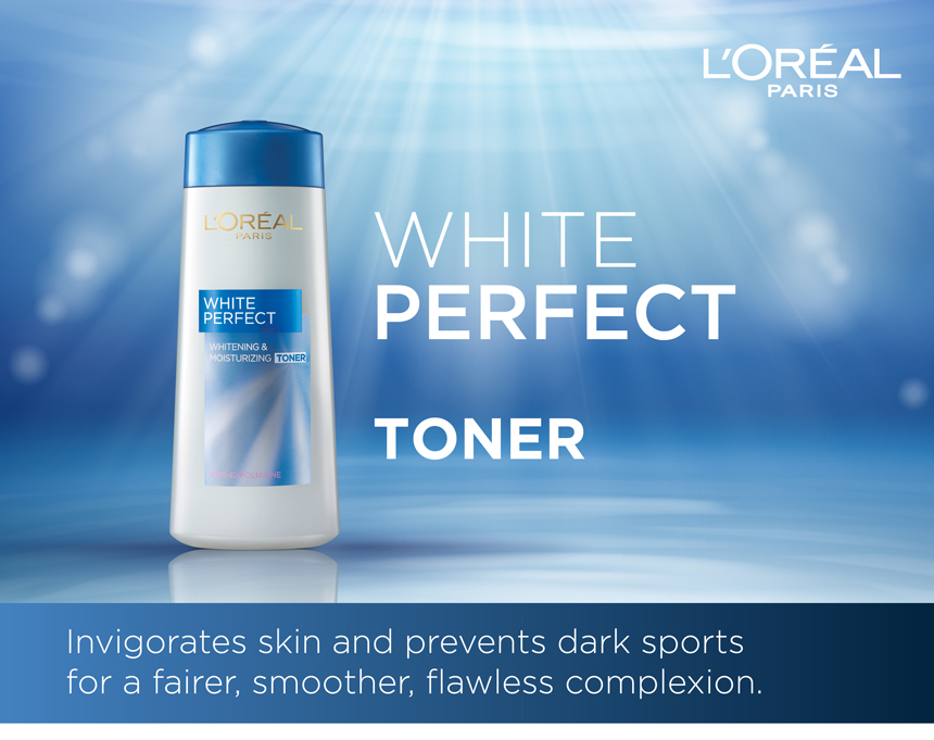 loreal white perfect whitening & moisturizing toner