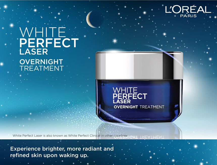 loreal white perfect overnight treatment