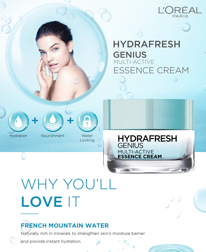 hydrafresh genius cream