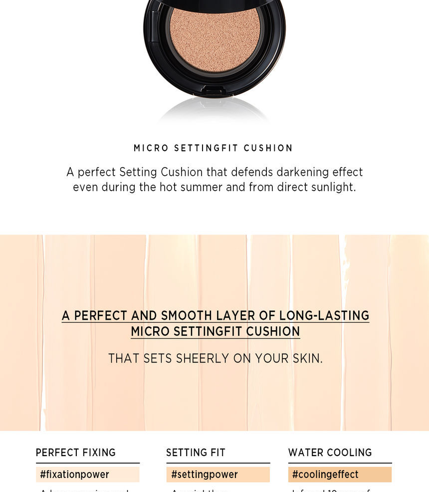 Micro setting. Moonshot кушон. Как подобрать кушон по тону.