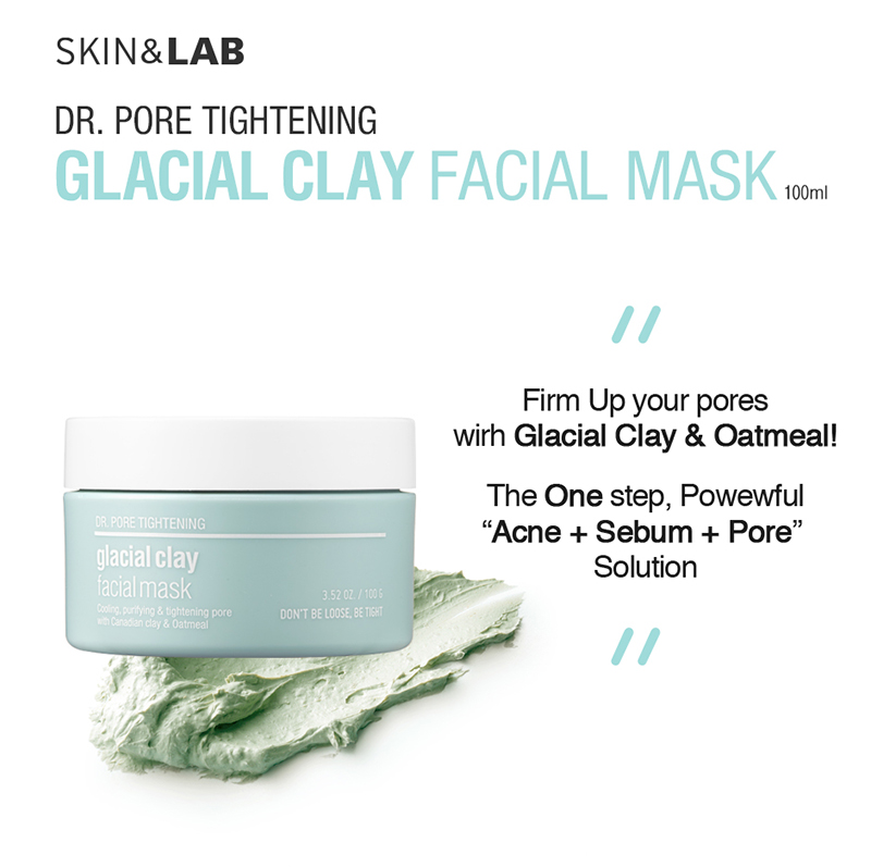 Skin & Lab Dr. Pore Tightening Glacial Clay Facial Mask Hermo Online