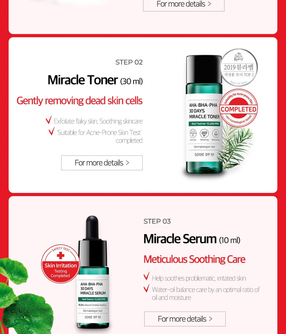 SOME BY MI AHA-BHA-PHA 30 Days Miracle AC SOS Kit | SHOPPE.LK