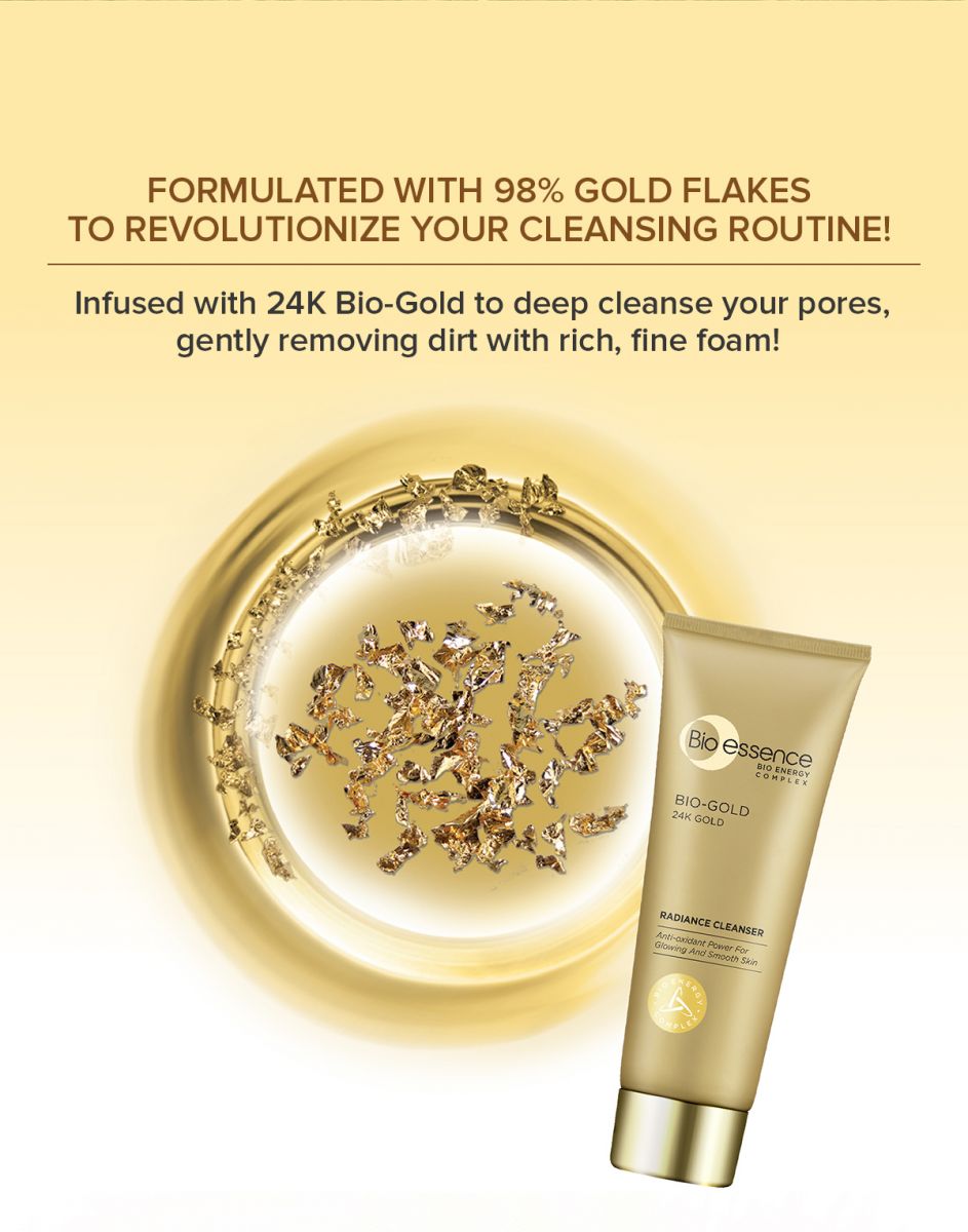 review bio essence gold cleanser