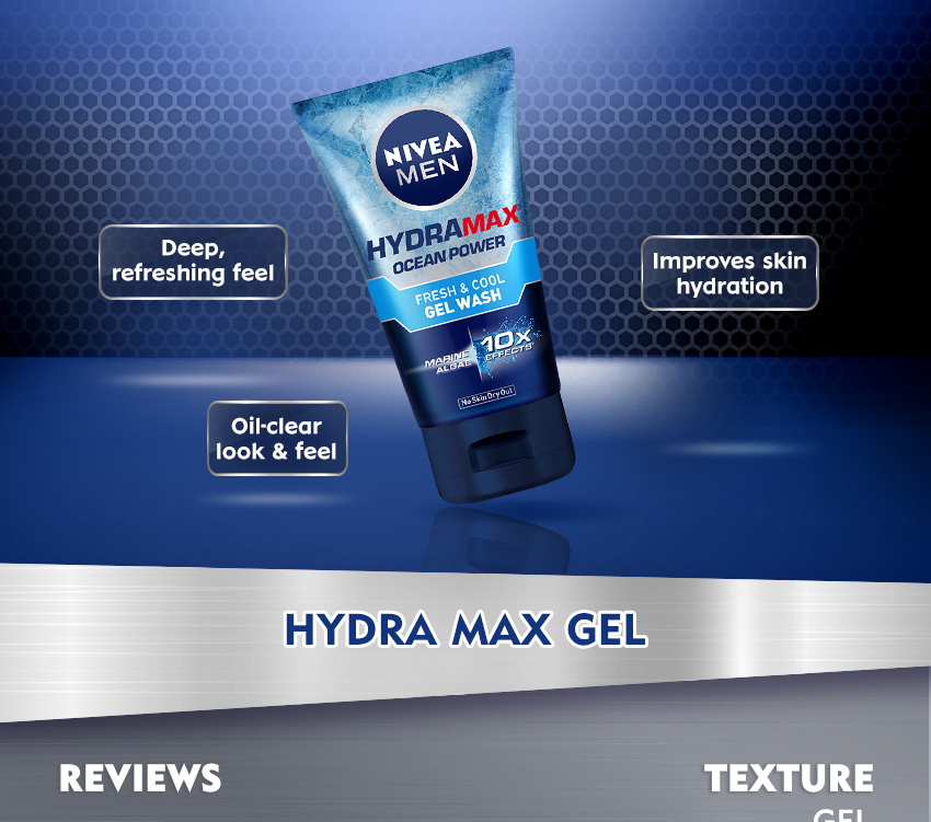 nivea men hydramax