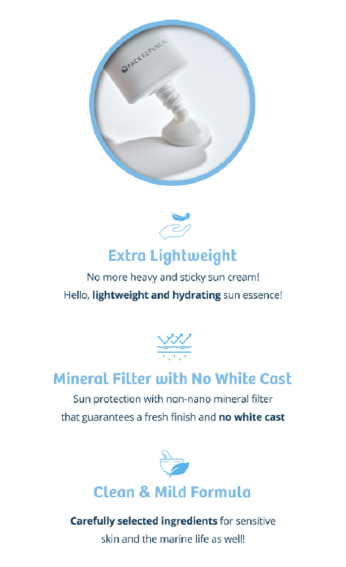 Face Republic Purity Sun Essence SPF50+ PA+++ 50ml Hermo Online