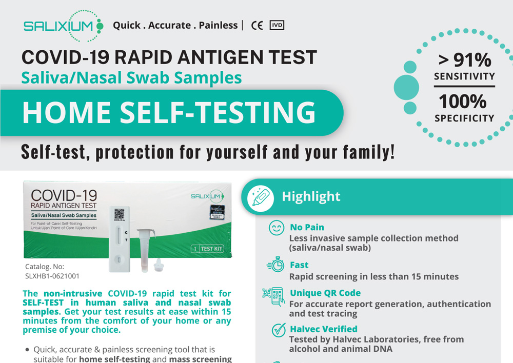 Salixium test kit