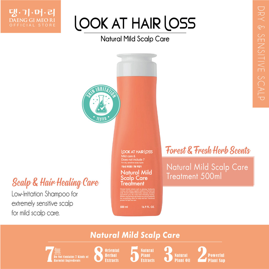 Daeng Gi Meo Ri Look At Hair Loss Natural Mild Scalp Care Treatment
