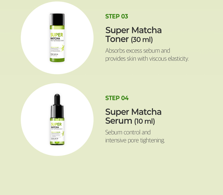 Some By Mi Super Matcha Pore Care Starter Kit
