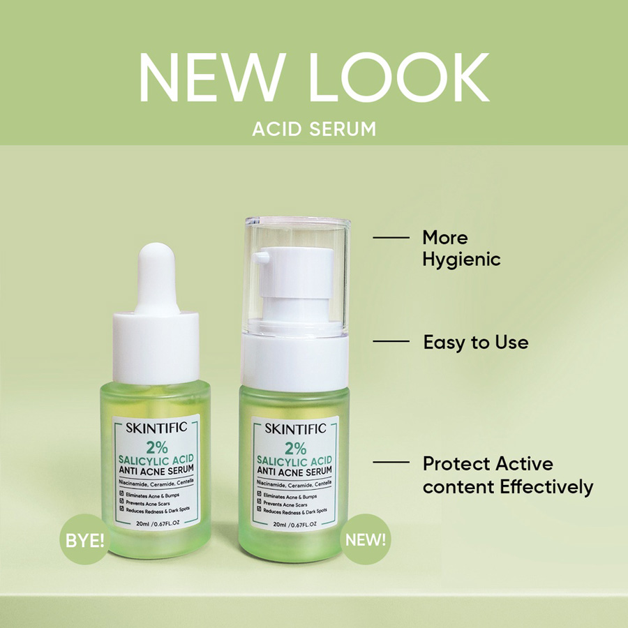 Skintific 2 Salicylic Acid Anti Acne Serum 20ml Hermo Online Beauty