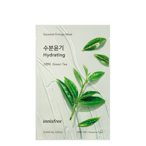 Innisfree Squeeze Energy Mask 22ml #Green Tea