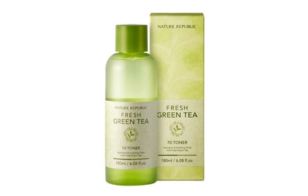 Nature Republic Fresh Green Tea 70 Toner 180ml
